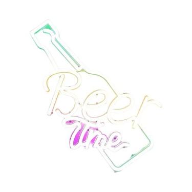 Imagem de Luz Neon LED Amarela Para Decoração De Bar Ou Quarto Masculino, Alimen