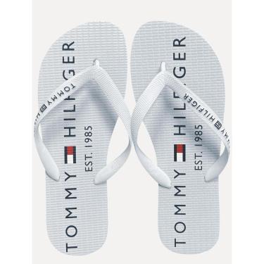 Imagem de Chinelo Tommy Hilfiger Masculino Rubber Texture Strip Simon 34R Azul/Cinza-Masculino