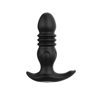 Imagem de Plug Massageador Anal Vibrador Vai e Vem por App à Distância - Vbrante