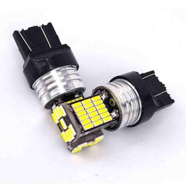 Imagem de Lâmpada Pingo T20 Dois Polos 45 leds smd Ambar Laranja Un