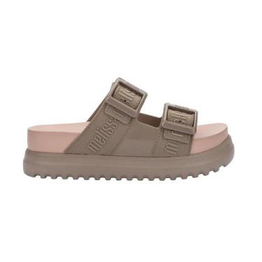 Imagem de Sandalia Melissa Cozy M-Lover Platform, 36, Bege médio