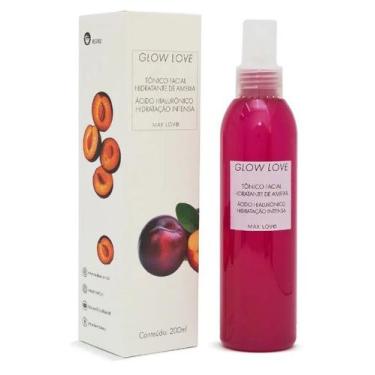 Imagem de Tonico facial hidratante de ameixa glow love 200ml max love