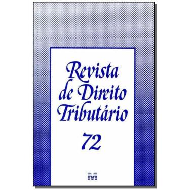 Imagem de Revista de direito tributario vol. 72 - MALHEIROS EDITORES, 3
