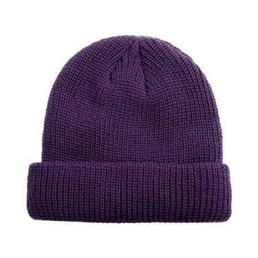 Imagem de Gorro Unissex De Malha Canelada Estilo Pescador Marinheiro Curto Para 