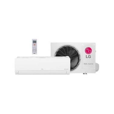 Imagem de Ar Condicionado Split LG DUAL Inverter Compact +AI 9000 BTUs Quente e Frio 220V S3-W09AAQAL