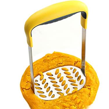Imagem de FUYTERY Mashador de Batatas Aço Inoxidável para Cozinha