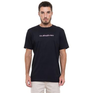 Imagem de Camiseta Omni Font Quiksilver Preto