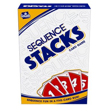 Imagem de Goliath Sequence Stacks Card Game - Sequence Fun in a Five-Card Run