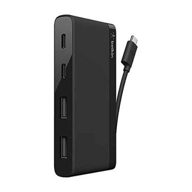 Imagem de Belkin/Linksys - Mini Hub de 4 portas USB-C B2B153-04-BLK - Hub - 2 x USB + 2 x USB-C - Desktop