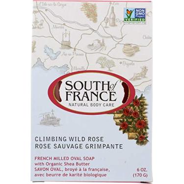 Imagem de Sabonete oval moido frances escalando Wild Rose Sul da Franca 180ml sabonete em barra