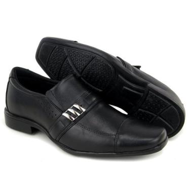 Imagem de Sapato Social Masculino Casual Couro Br2 934 Preto