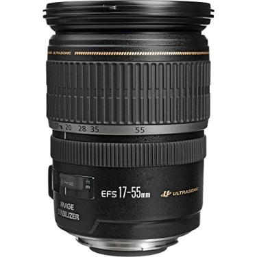Imagem de Canon Lente EF-S 17-55mm f/2.8 IS USM para câmeras Canon DSLR, apenas lentes