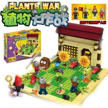 Imagem de Figuras de ação e blocos de construção de Plants vs Zombies