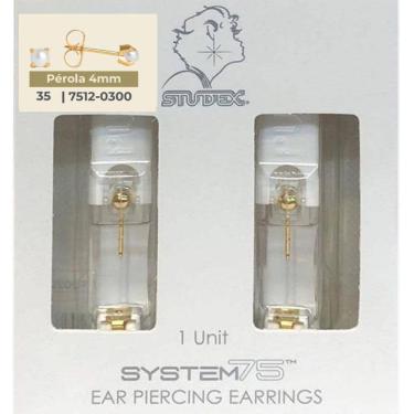 Imagem de Brinco Studex System 75 Adulto Pérola 4Mm - 35