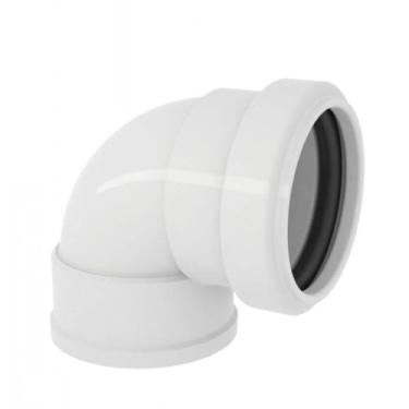 Imagem de Joelho 90 Graus Esgoto Secundário com Anel 40 - 27560431 - TIGRE - Joelho 90 Graus Esgoto Secundário com Anel 40 - 27560431 - TIGRE