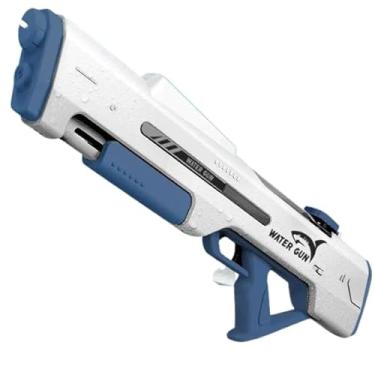 Imagem de Brinquedo Arma d'água Elétrico Criança Adulto 1000ml Alta Pressão (BRANCO) - YODHE… (BRANCO)