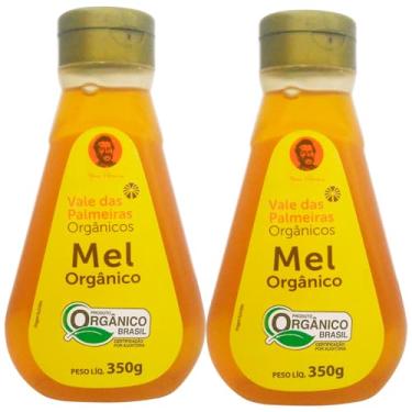 Imagem de Kit 2 Mel Orgânico Fazenda Vale das Palmeiras Bisnaga 350g
