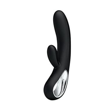 Imagem de Vibrador Estimulador Ponto G Recarregável com 12 Modos de Vibração Preto PRETTY LOVE ELMER