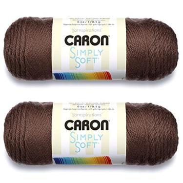 Imagem de Compra a granel: Caron Simplesmente Macios Fios Sólidos (pacote com 2) (taupe)