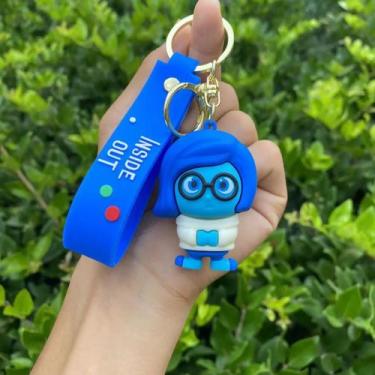 Imagem de Chaveiro Divertidamente 2 Emoções Alegria Raiva Medo Nojo Tristeza Vár