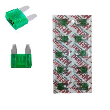 Imagem de Fusível Lamina Mini 10 Und - Hikari, 30 Ah