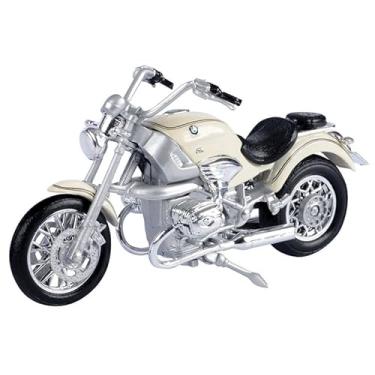Imagem de OPO 10 - Miniature Motorcycle 1/18 Scale Compatible for BMW R 1200 C James Bond Collection Tomorrow Never Dies - Motormax 79845
