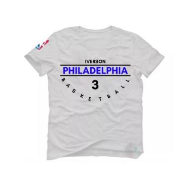 Imagem de Camiseta Allen Iverson Basquete philadelphia Charles Barkley - Loja Wh
