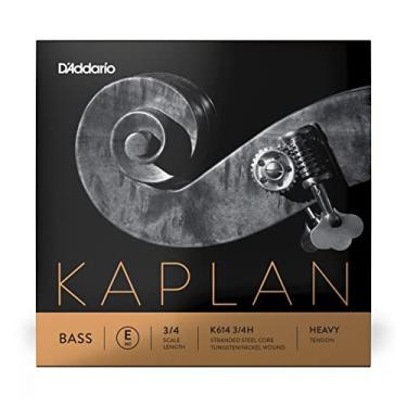Imagem de D'Addario Corda para baixo Kaplan - Corda E única - K614 3/4H - Para baixo vertical, contrabaixo - escala 3/4, tensão pesada