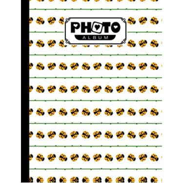 Imagem de Photo Album: Album, Large Photo Albums with Writing Space Memo, Extra Large Capacity Picture Album, Family, Baby, Wedding, Travel Photo Book, 120 Pages | Ladybugs Cover