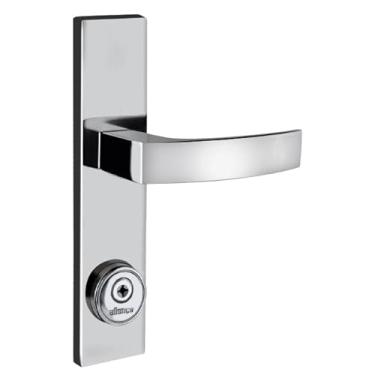 Imagem de Fechadura tetra quadratta curva espelho 55mm cromado Aliança