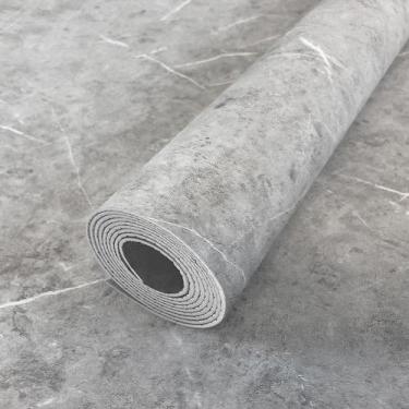 Imagem de Placa Revestimento Adesiva Flexivel Parede Cinza Acetinado Granilhado 