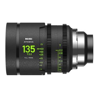 Imagem de NiSi Athena Prime 135 mm T2.2 PL Mount - Lente Cinema Full Frame Compatível com Câmeras ARRI PL Mount