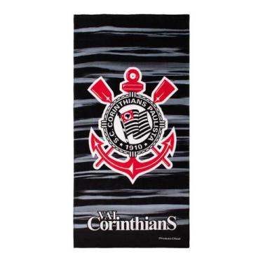 Imagem de Toalha Corinthians Aveludada Bouton