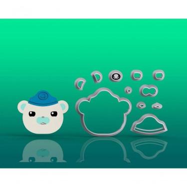 Imagem de Cortador Octonautas - Capitão Polar (urso) Tamanho 5 Cm