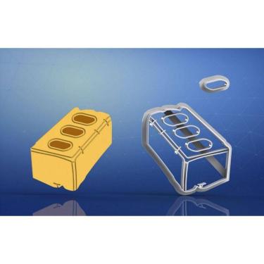 Imagem de Cortador Fortnite Tijolo Modular Tamanho 5cm