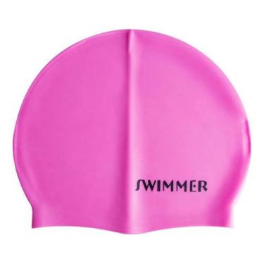 Imagem de Touca de natação silicone rosa mb - MBFIT