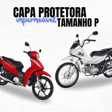 Imagem de Capa Para Moto Forrada Impermeável Térmica Sol Chuva