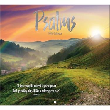 Imagem de Calendário de parede Psalms 2026 tamanho completo para planejamento, agendamento e organização