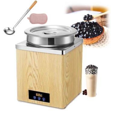 Imagem de CNAOHGHN Aquecedor De Alimentos Comercial De 3l/7l, MáQuina De Isolamento Para Temperagem De Chocolate Comercial De 300w/600w, BotõEs De Toque, Faixa De Controle De Temperatura De 30-100°C