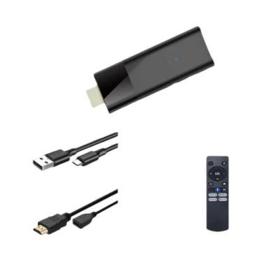 Imagem de Stick De TV Android Quad Core HDR10 WiFi 24G 5G, Dispositivo De Stream