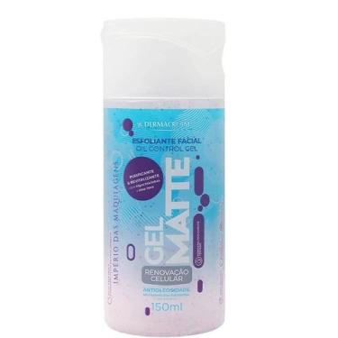 Imagem de Gel Esfoliante Facial Antioleosidade Matte Dermacream 150ml - Limpeza 