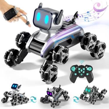 Imagem de Brinquedo robótico para cães com controle remoto BLF FUN 8WD para cria