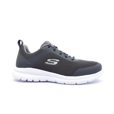 Imagem de Tênis Skechers Bountiful Masculino 894245, 40, Grey