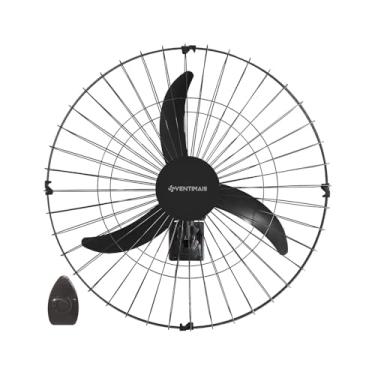 Imagem de VENTILADOR OSCILANTE DE PAREDE 60CM PRETO BIVOLT 147WATTS FORCE VENTIMAIS