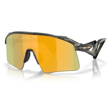 Imagem de Óculos de Sol Oakley Stunt Wing Grey Smoke Prizm 24k OO9519 02-41-Unissex