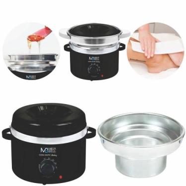 Imagem de Panelinha Termocera Mega Bell 200g + Refil, Preto, Bivolt - 110V ou 22