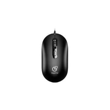 Imagem de Mouse Keytime Techgear, 2400DPI, USB 2.0, Preto - KYT00004