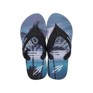 Imagem de Chinelo Mormaii 10591 Graphics Tropical Dedo Pvc Macio Leve-Masculino