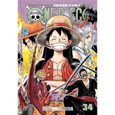 Imagem de One Piece 3 Em 1 Vol. 34 - Planet Manga