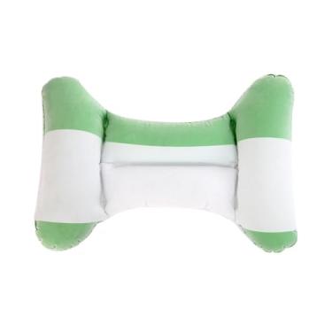 Imagem de Almofada de apoio lombar para assento de viagem, almofada lombar inflável | Almofada de suporte inflável em forma de H Almofada de viagem,Almofada traseira ergonômica Suporte leve para costas para cad